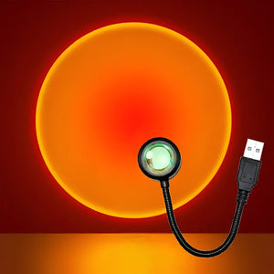 USB Sunset Lamp - #Front or back#