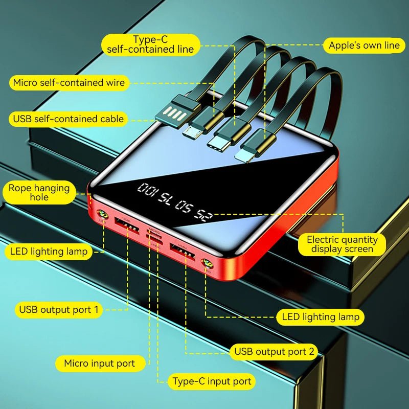 Mini Power Bank - #Front or back#