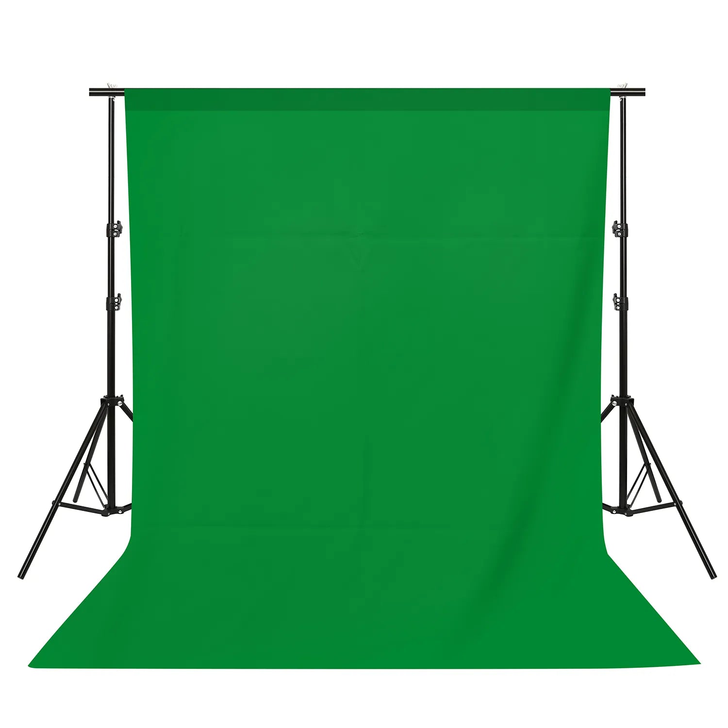 Studio Background Backdrop cloth In Use Green Front